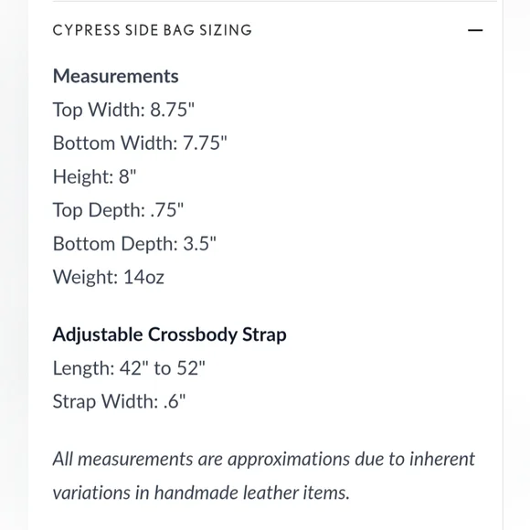 Portland Leather Goods Cypress Bag Merlot - Picture 6 of 7